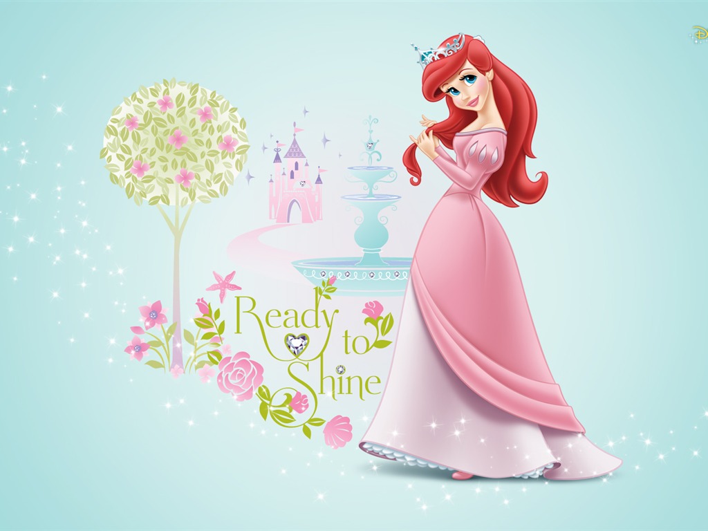 Princess Disney cartoon wallpaper (3) #3 - 1024x768