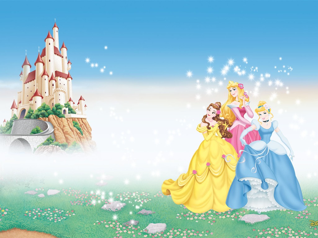 Fond d'écran dessin animé de Disney Princess (3) #11 - 1024x768