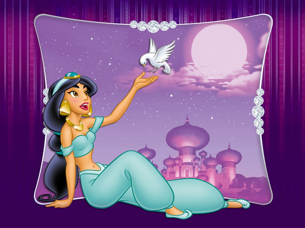 Princess Disney cartoon wallpaper (3) #15 - 1024x768