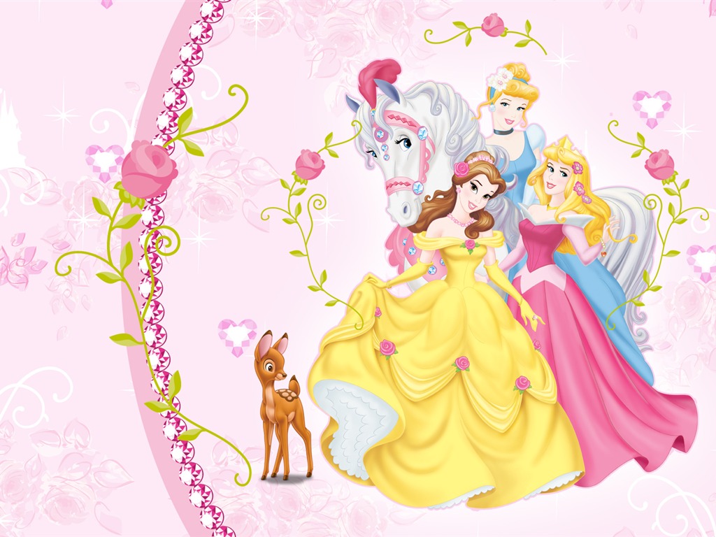 Princess Disney cartoon wallpaper (3) #18 - 1024x768