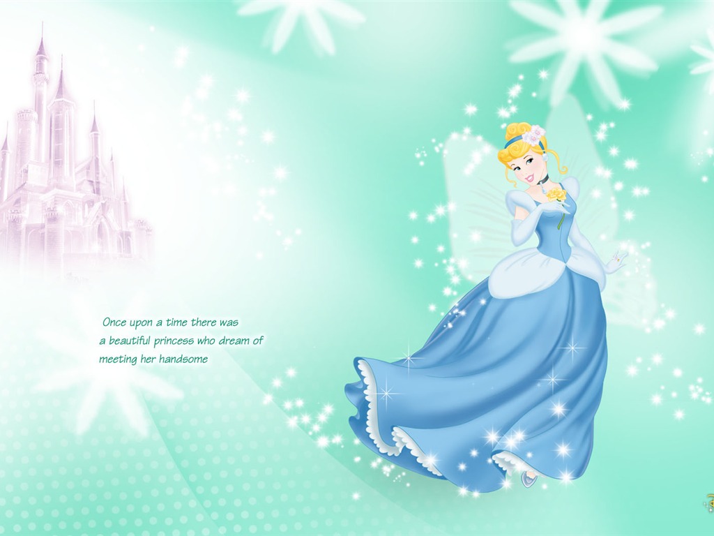 Princesa Disney de dibujos animados fondos de escritorio (4) #10 - 1024x768