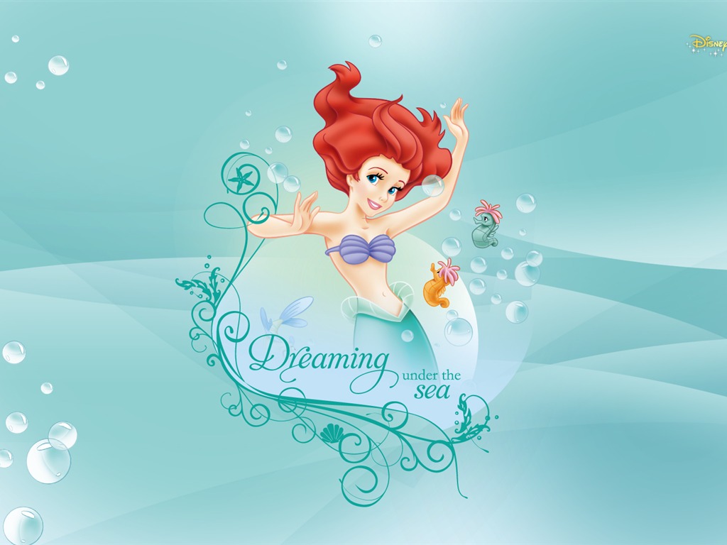 Princesa Disney de dibujos animados fondos de escritorio (4) #13 - 1024x768