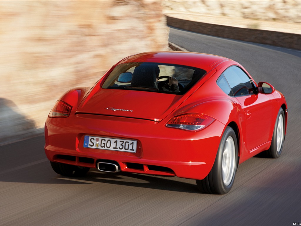 Porsche Cayman - 2009 HD wallpaper #3 - 1024x768