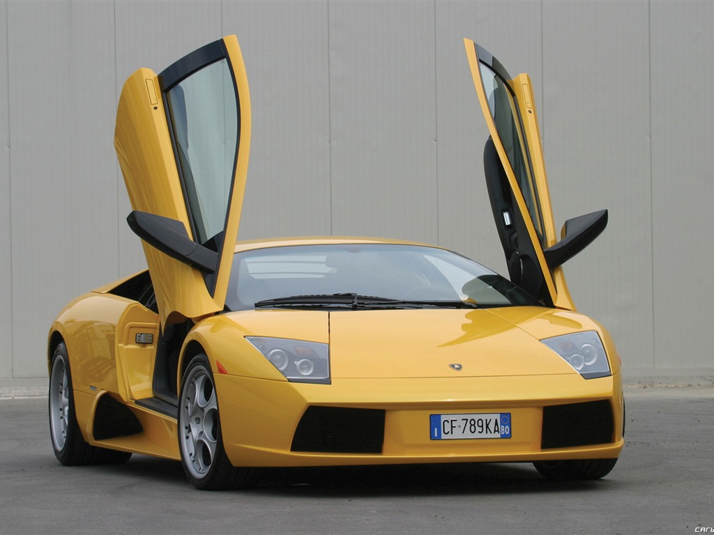 Lamborghini Murcielago - 2001 HD обои (2) #14 - 1024x768