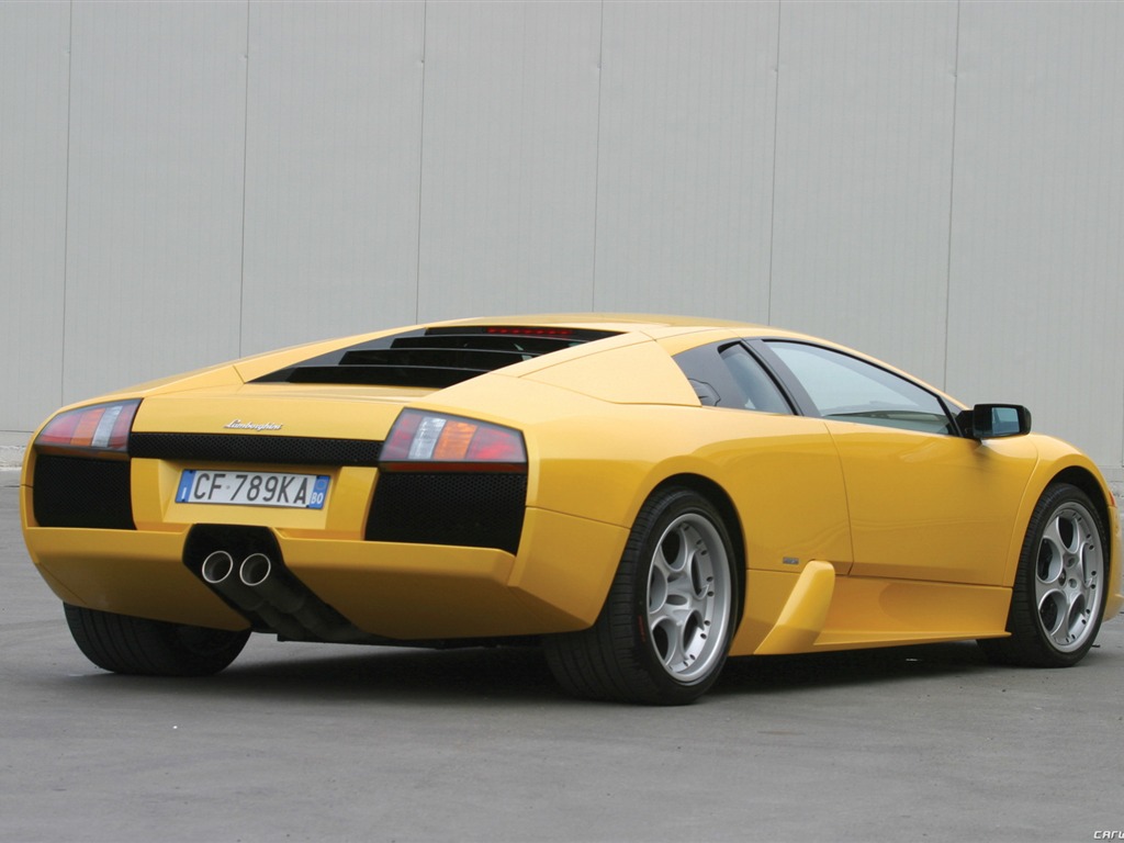 Lamborghini Murcielago - 2001 HD обои (2) #21 - 1024x768