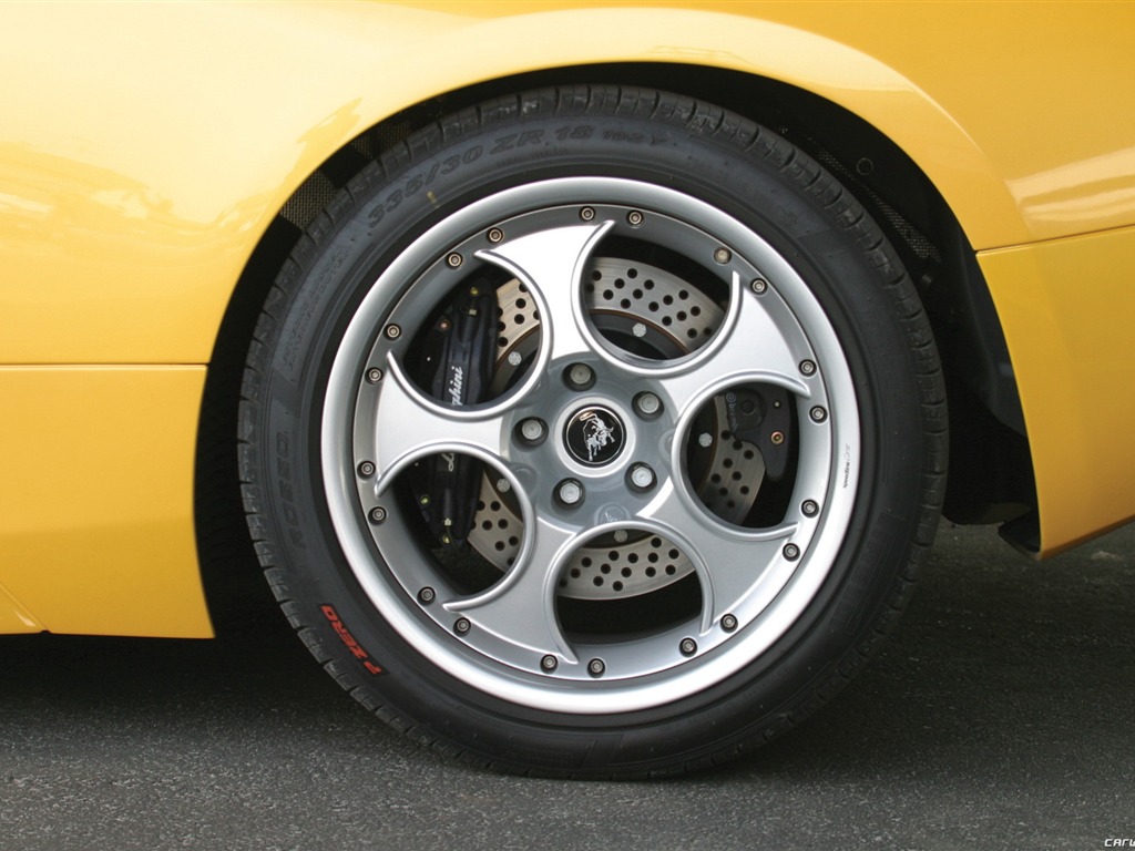 Lamborghini Murcielago - 2001 HD обои (2) #31 - 1024x768