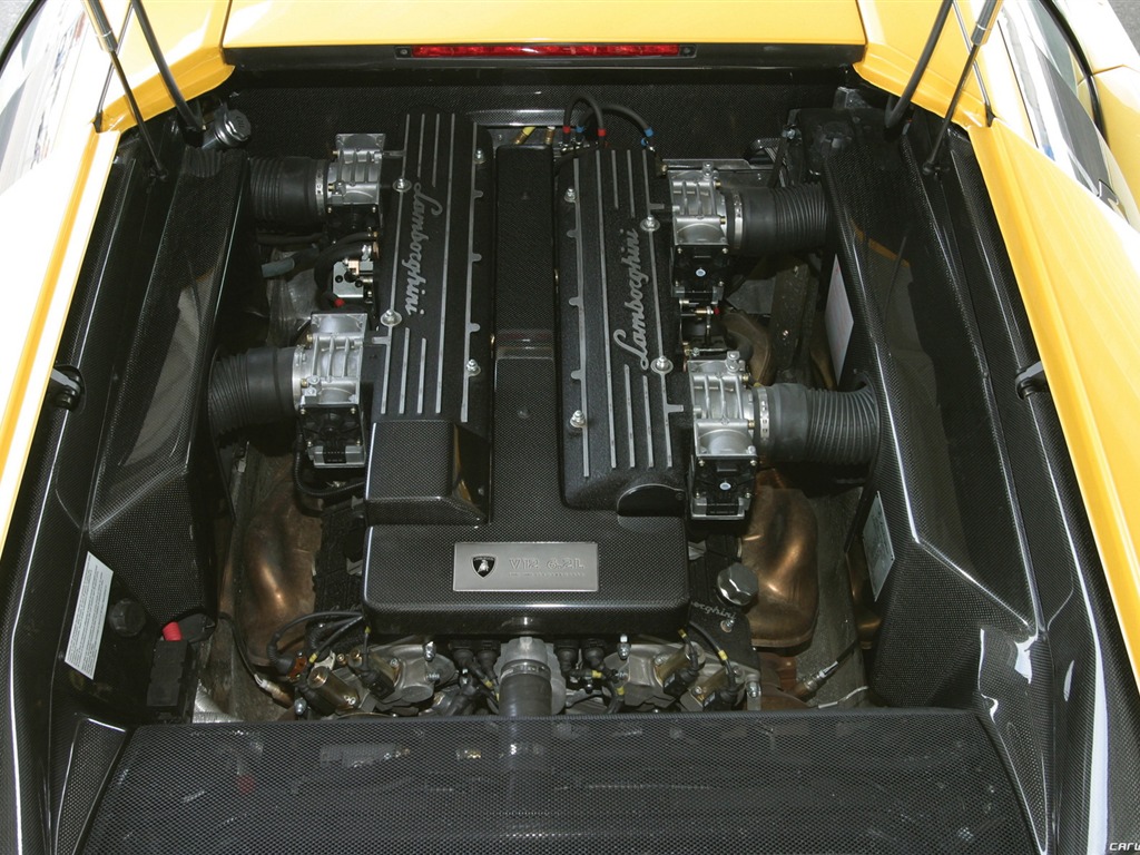 Lamborghini Murcielago - 2001 HD обои (2) #34 - 1024x768