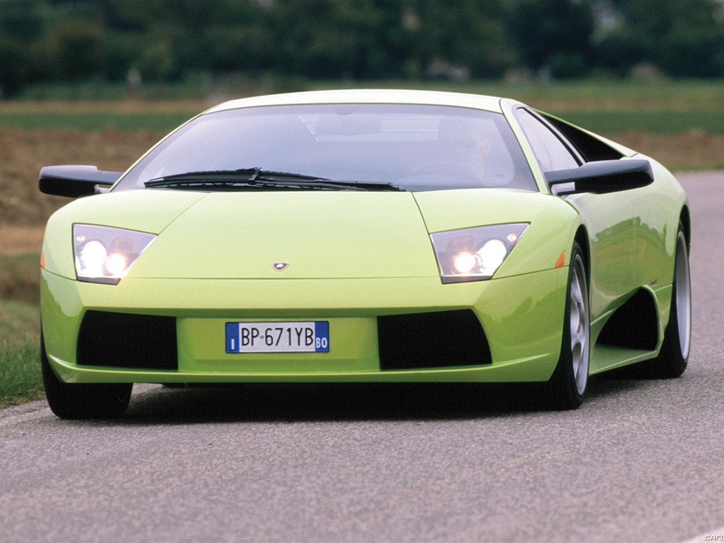 Lamborghini Murcielago - 2001 HD обои (2) #41 - 1024x768