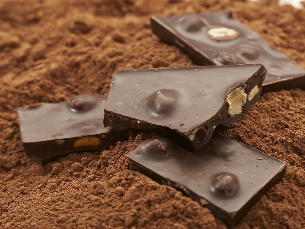 Chocolat close-up fond d'écran (1) #12 - 1024x768