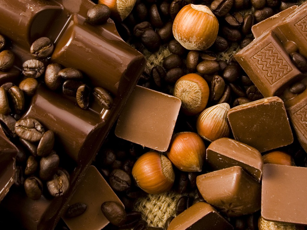 Chocolat close-up fond d'écran (1) #20 - 1024x768
