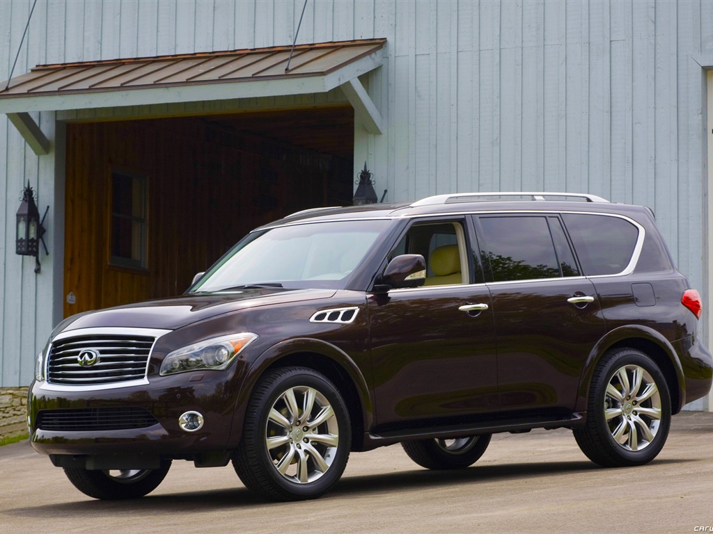 Infiniti QX56 - 2011 HD обои #2 - 1024x768