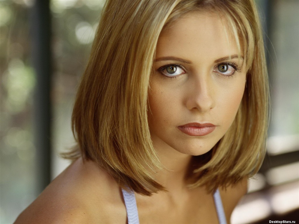 Sarah Michelle Gellar 莎拉·米歇尔·盖拉 美女壁纸(二)23 - 1024x768