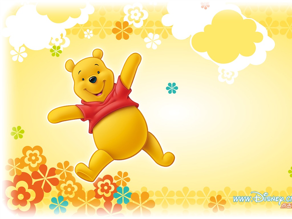 Walt Disney de dibujos animados de Winnie the Pooh fondo de pantalla (1) #11 - 1024x768