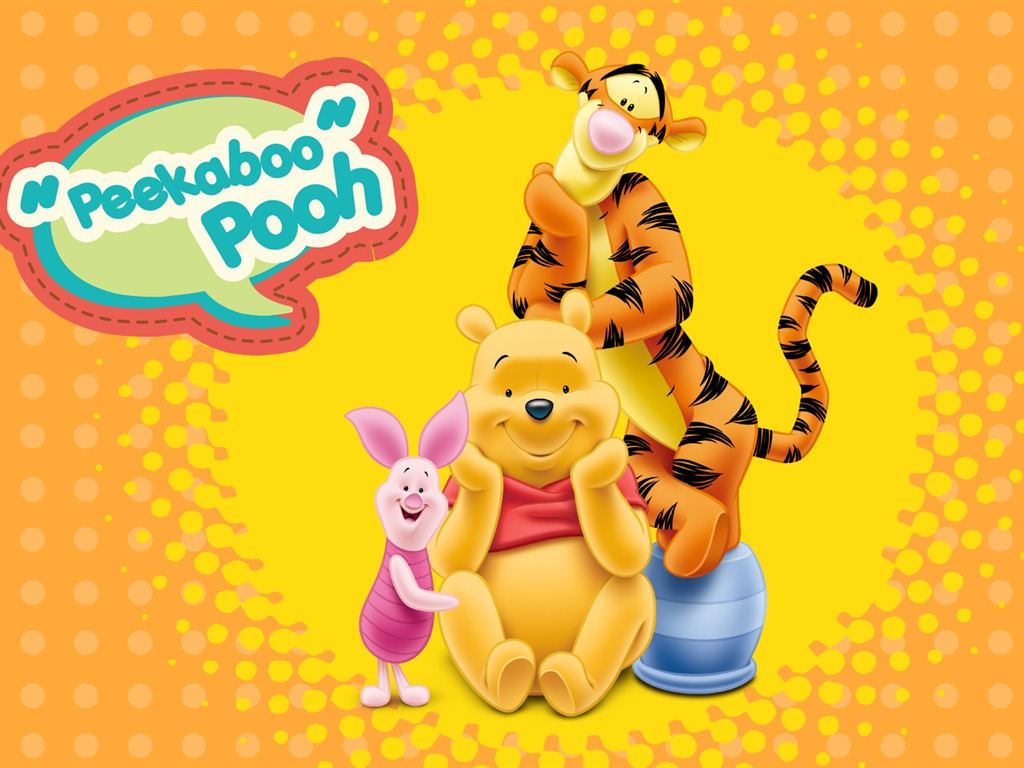 Walt Disney Zeichentrickfilm Winnie the Pooh Tapete (1) #12 - 1024x768