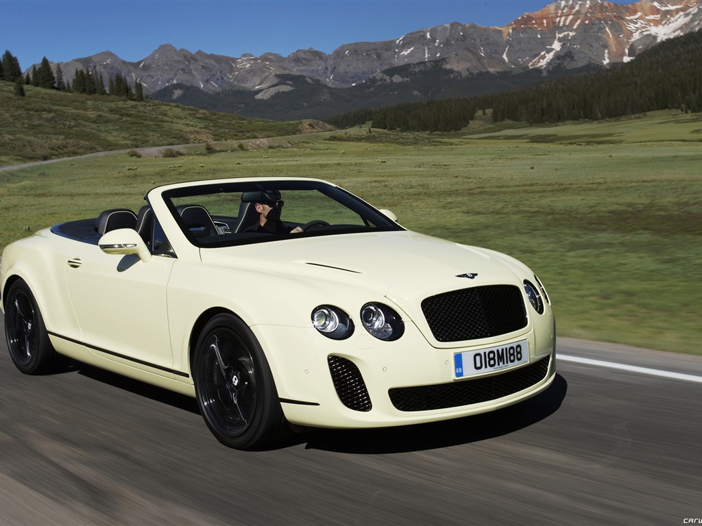 Bentley Continental Supersports Convertible - 2010 fonds d'écran HD #12 - 1024x768