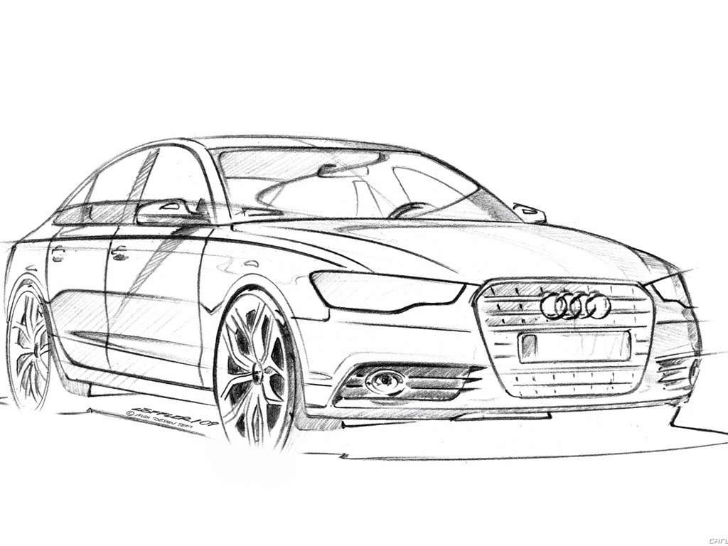 アウディA63.0のTDI quattroの-2011のHDの壁紙 #26 - 1024x768