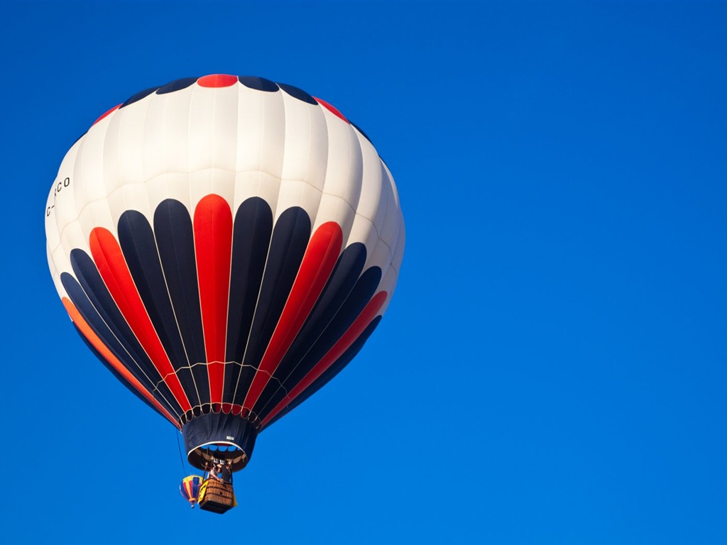 Barevné horkovzdušné balóny tapety (1) #3 - 1024x768