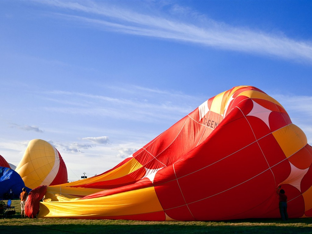 Barevné horkovzdušné balóny tapety (1) #16 - 1024x768