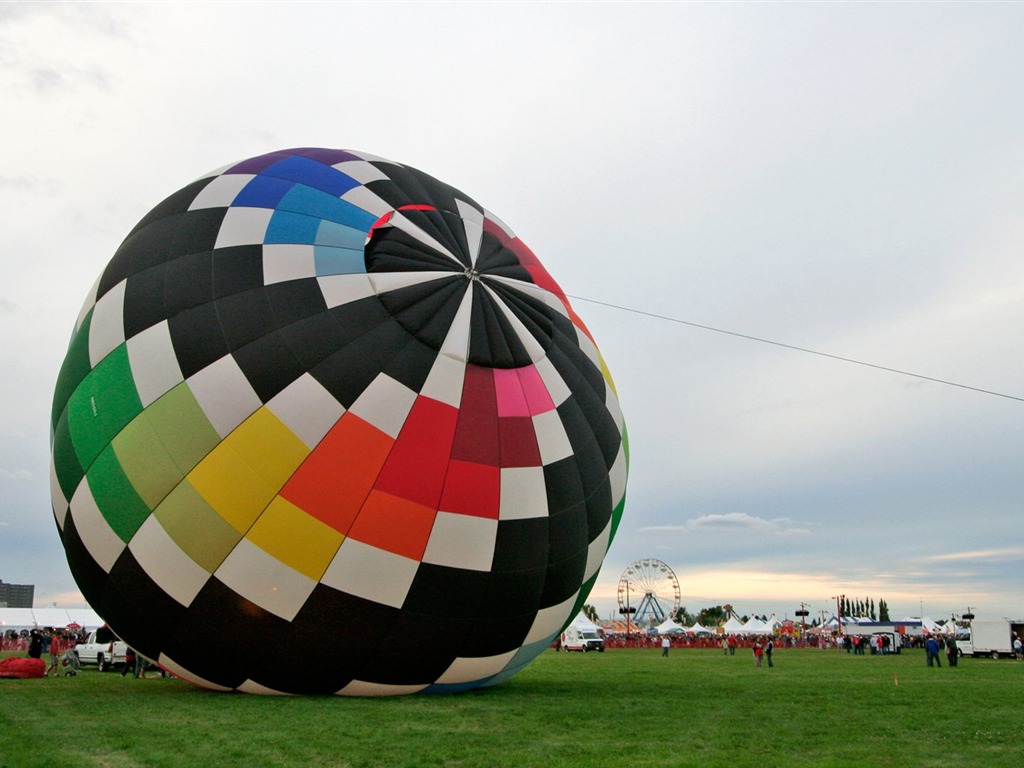 Bunte Heißluftballons Tapete (2) #12 - 1024x768