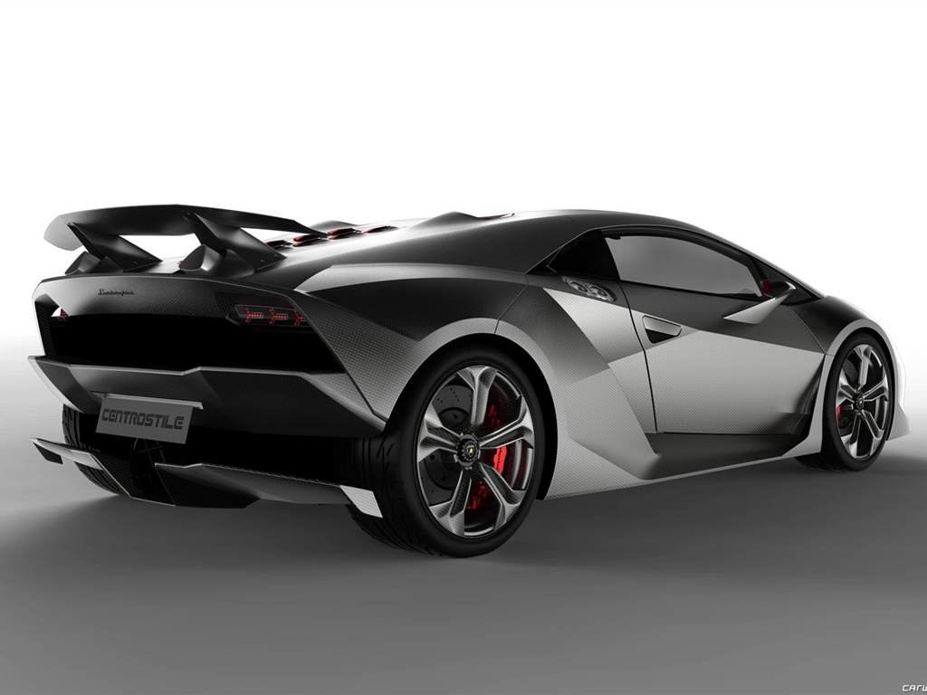 Lamborghini Concept Car Sesto Elemento - 2010 fonds d'écran HD #2 - 1024x768