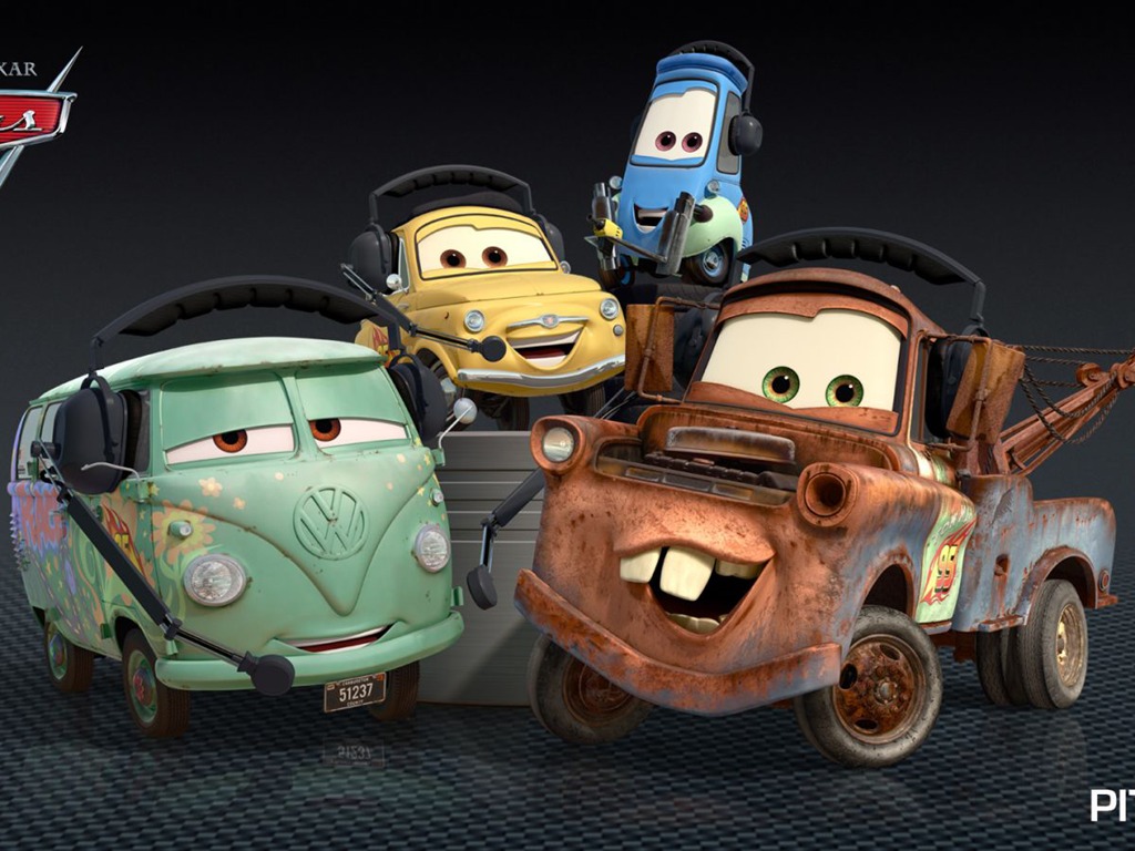 Cars 2 wallpapers #2 - 1024x768