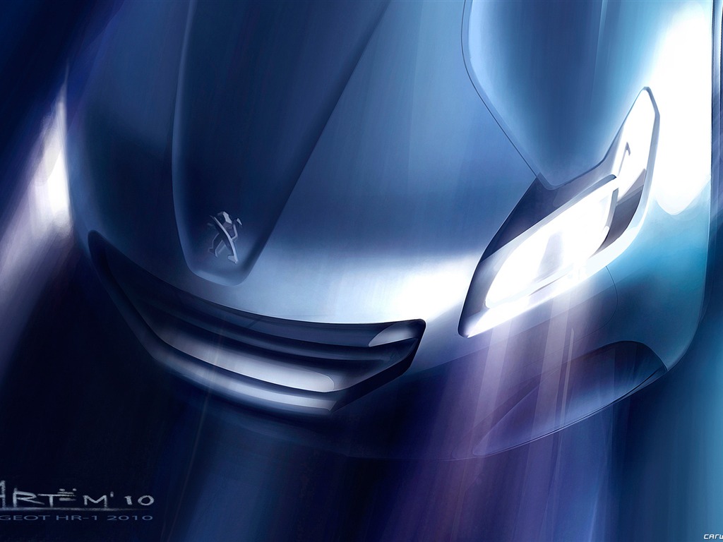 Concept Car Peugeot HR1 - 2010 fonds d'écran HD #32 - 1024x768