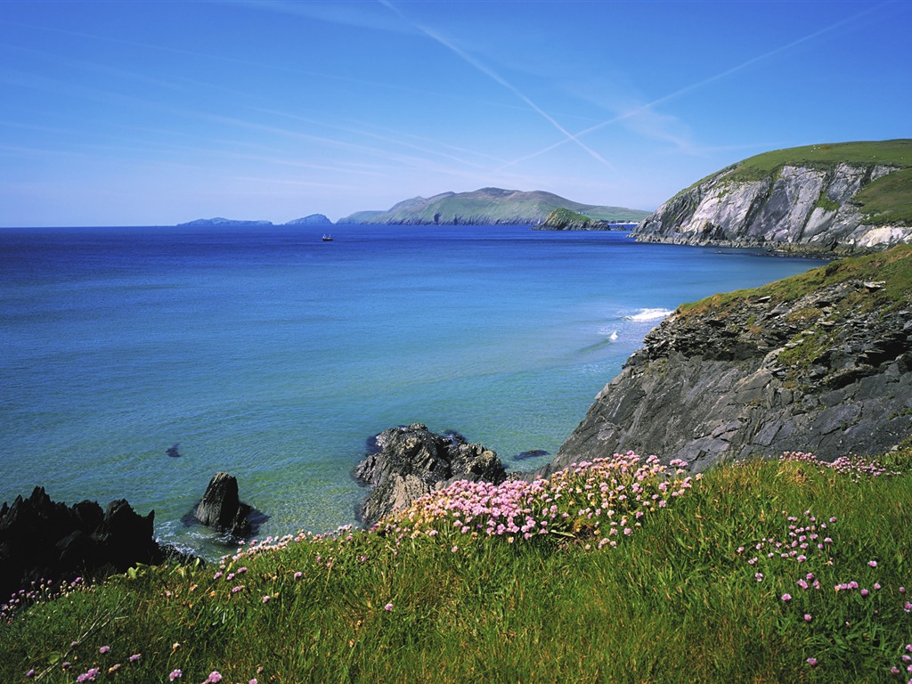 Красивые пейзажи Ирландии обои #1 - 1024x768