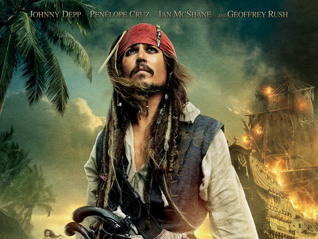 Pirates of the Caribbean: On Stranger Tides 加勒比海盗4 壁纸专辑9 - 1024x768