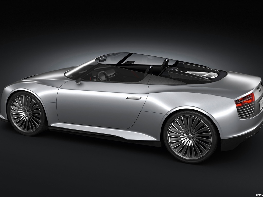 Concept Car Audi e-tron Spyder - 2010 HD Wallpaper #2 - 1024x768