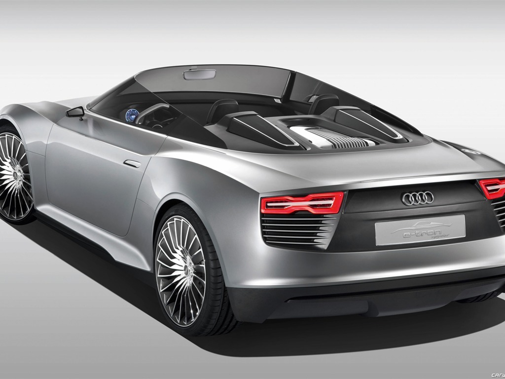 Concept Car Audi e-tron Spyder - 2010 HD tapetu #15 - 1024x768