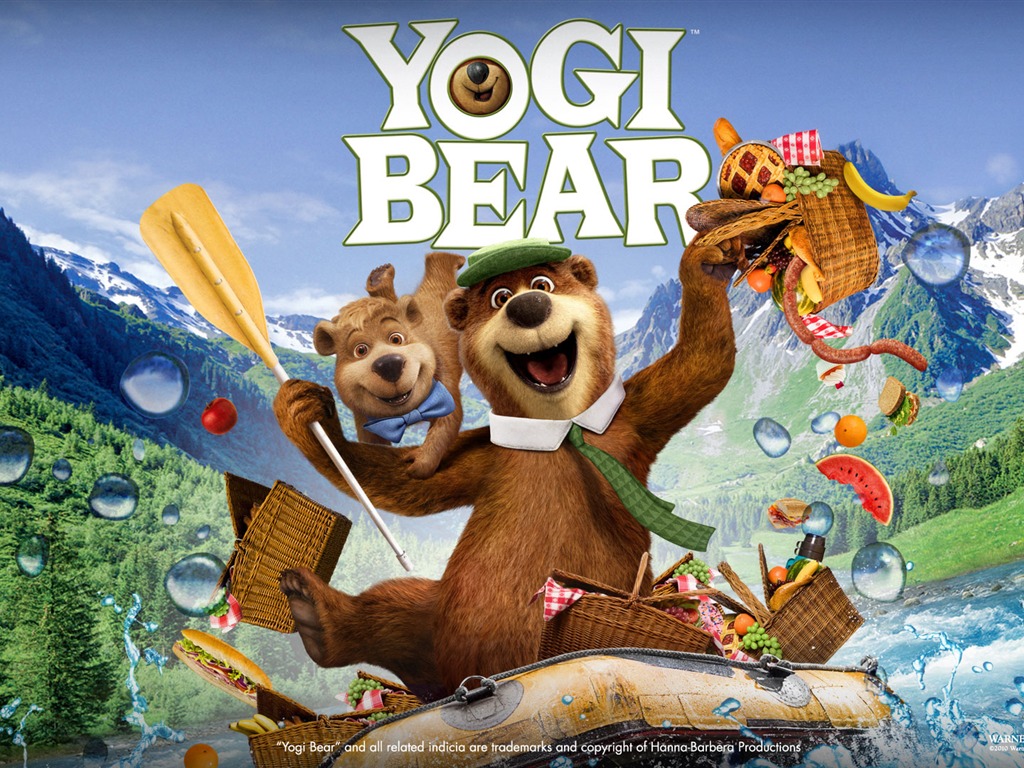 Yogi Bear обои #2 - 1024x768