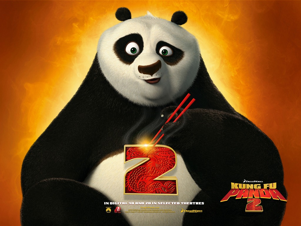 Kung Fu Panda 2 fonds d'écran HD #5 - 1024x768