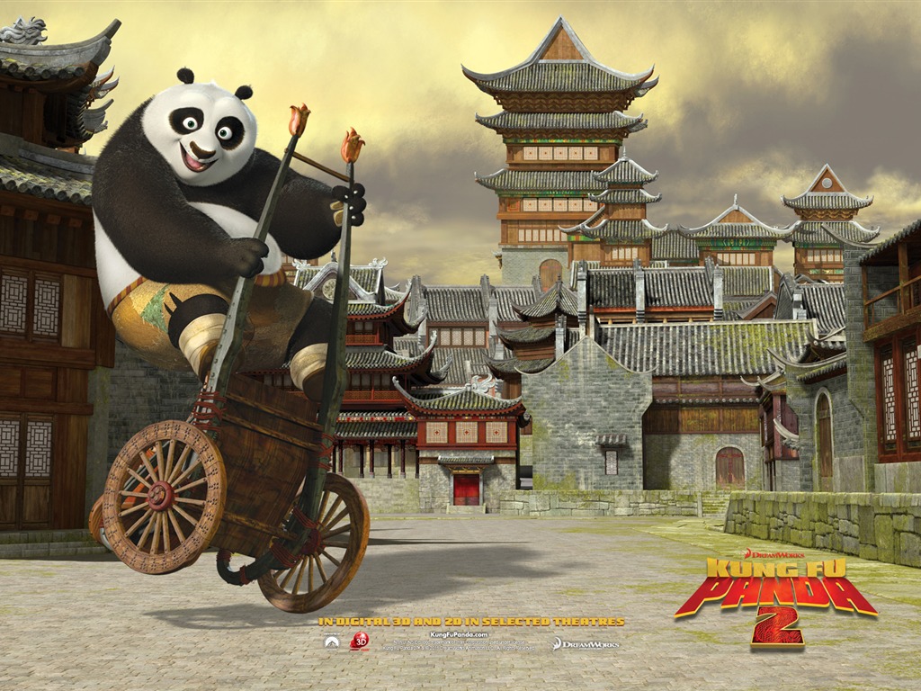 Kung Fu Panda 2 fonds d'écran HD #8 - 1024x768