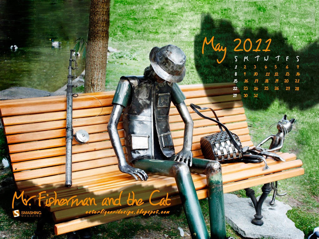 May 2011 Calendar Wallpaper (1) #8 - 1024x768
