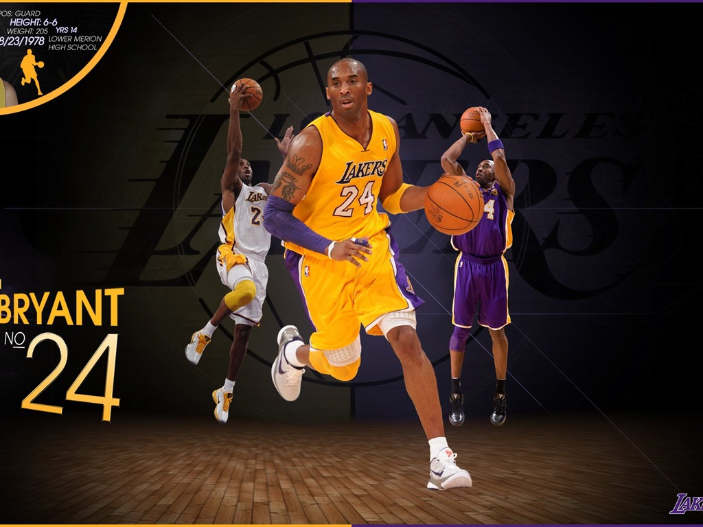 NBA 2010-11 season, the Los Angeles Lakers Wallpapers #6 - 1024x768