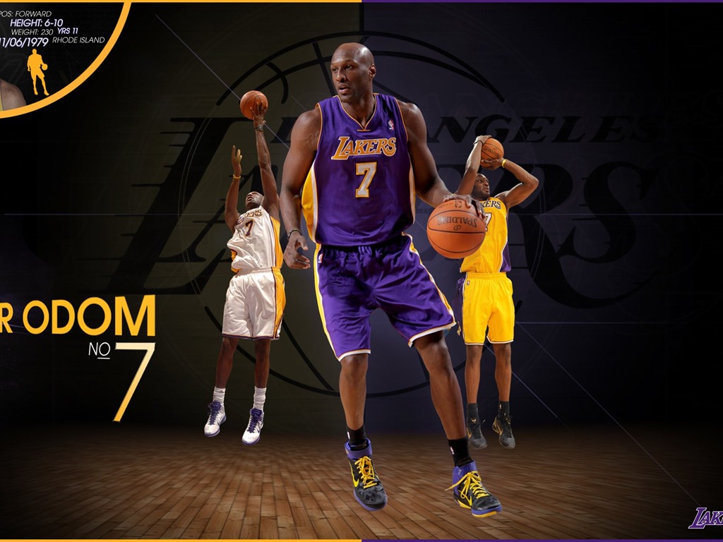 NBA 2010-11 season, the Los Angeles Lakers Wallpapers #7 - 1024x768