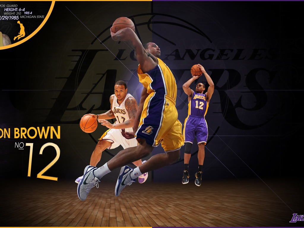 NBA 2010-11赛季 洛杉矶湖人队 壁纸12 - 1024x768