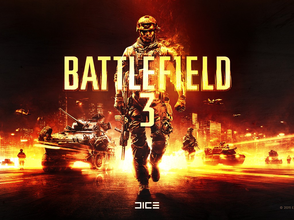Battlefield 3 fonds d'écran #1 - 1024x768