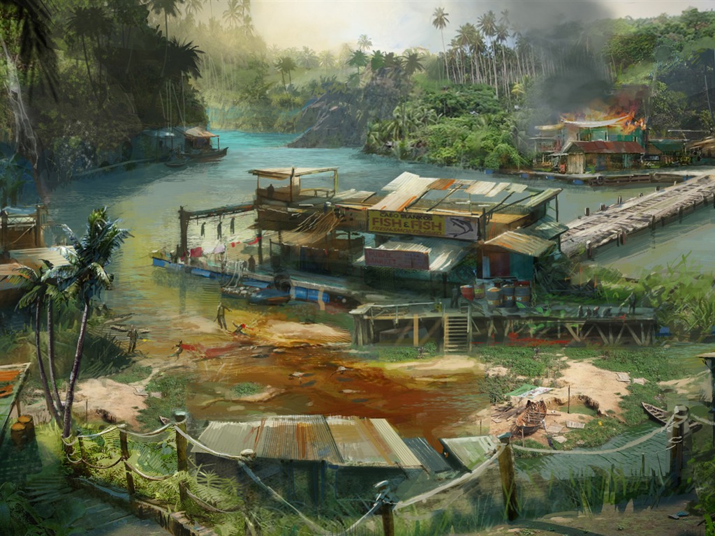 Far Cry 3 HD wallpapers #2 - 1024x768