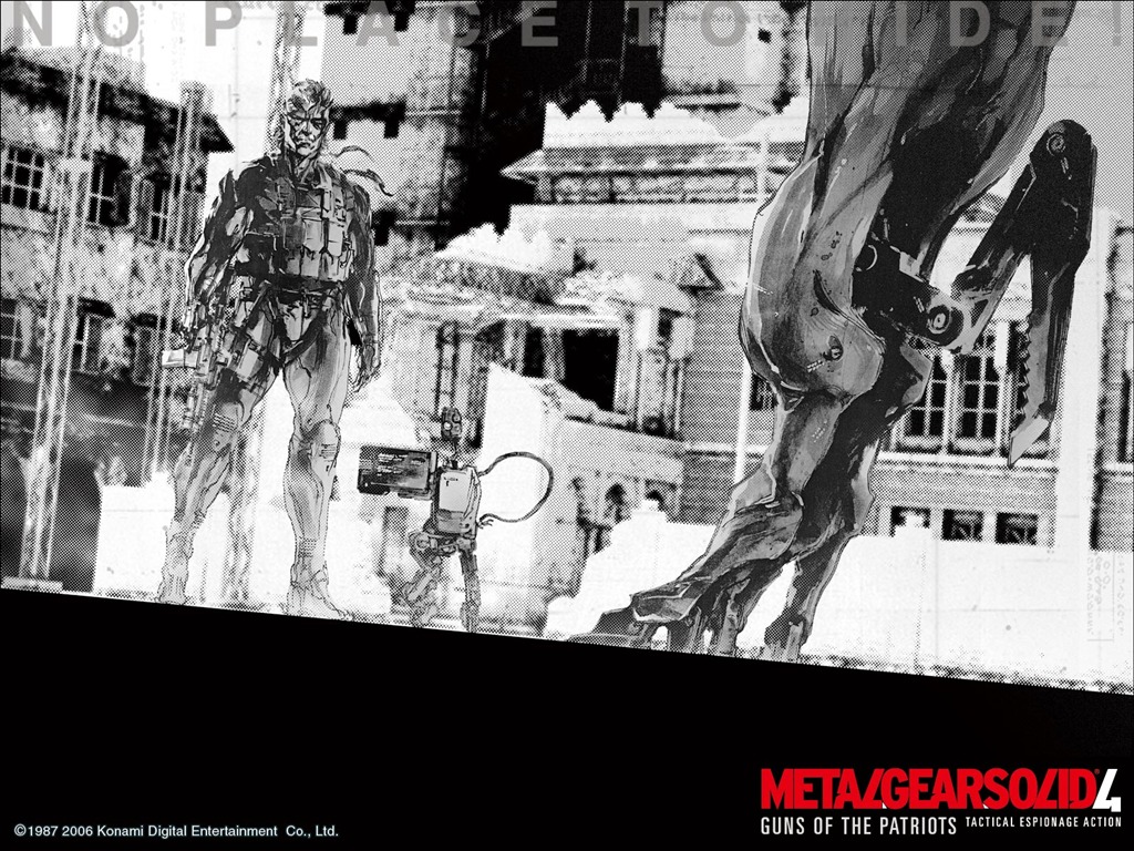 Metal Gear Solid 4: Guns of Patriots les fonds d'écran #4 - 1024x768