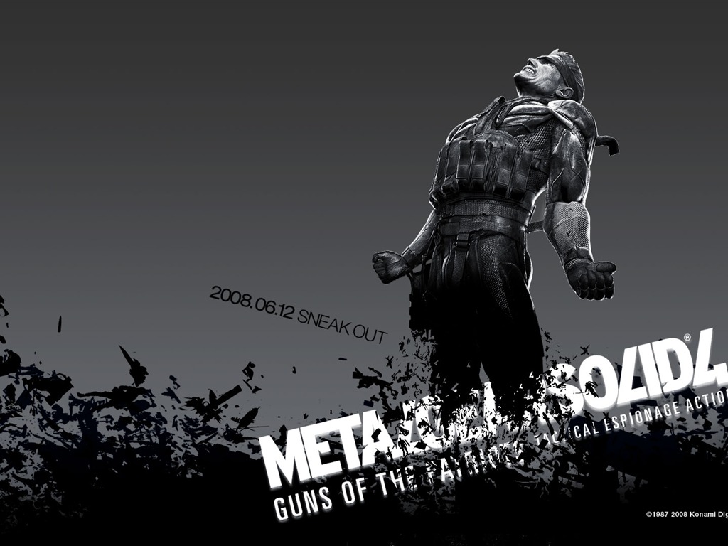 Metal Gear Solid 4: Guns of Patriots les fonds d'écran #15 - 1024x768