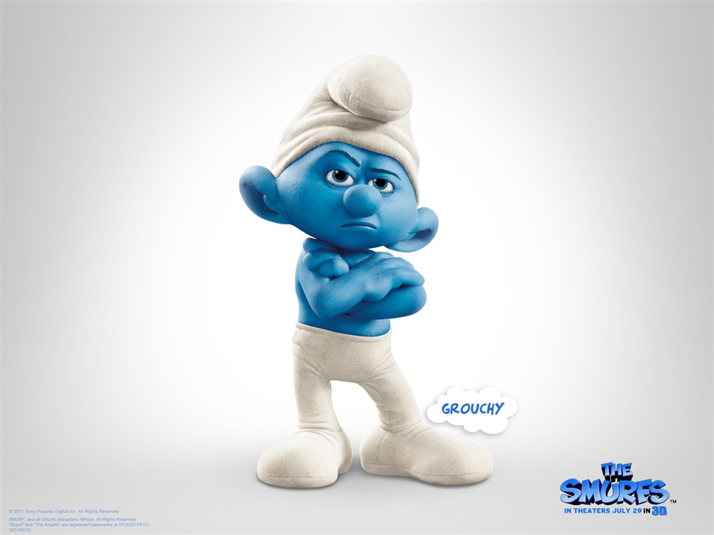 Smurfs обои #6 - 1024x768