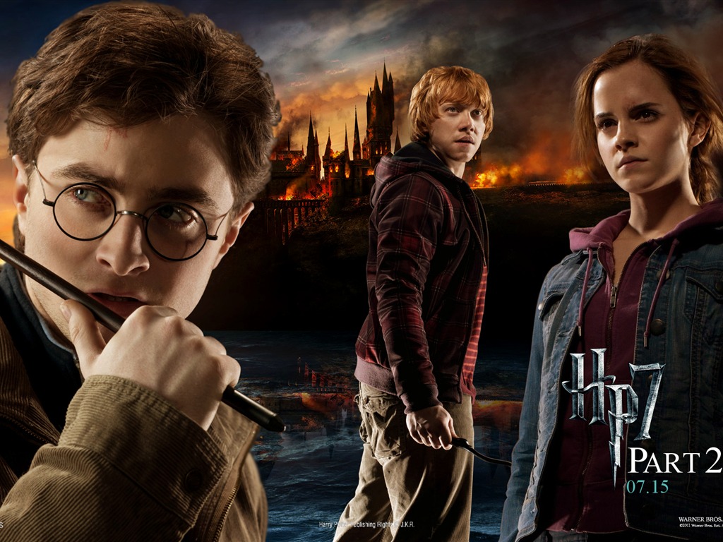 2011 Harry Potter y las Reliquias de la Muerte HD fondos de pantalla #9 - 1024x768