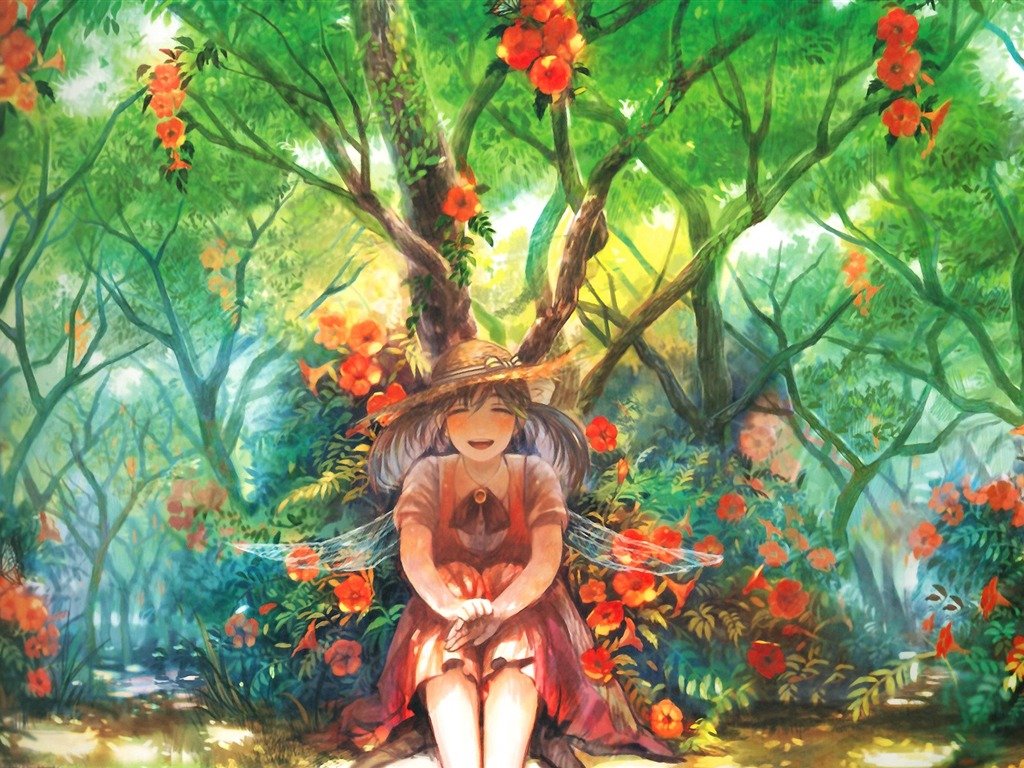 Anime girl HD Wallpaper #15 - 1024x768