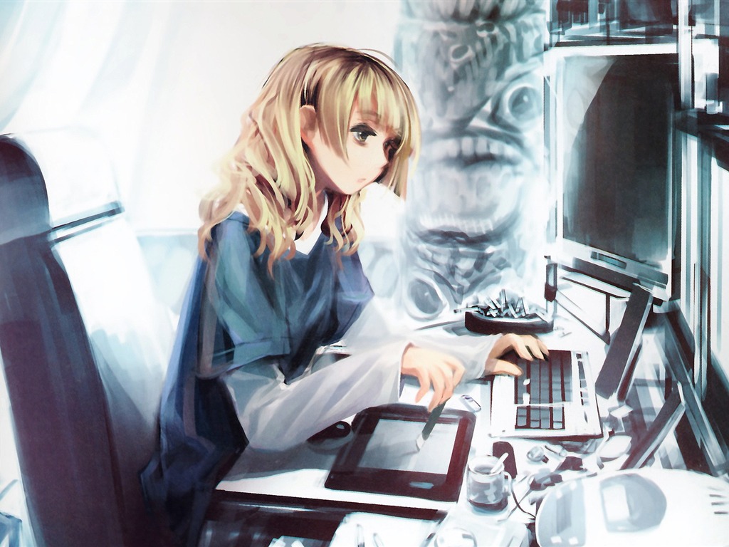 Anime girl HD Wallpaper #19 - 1024x768