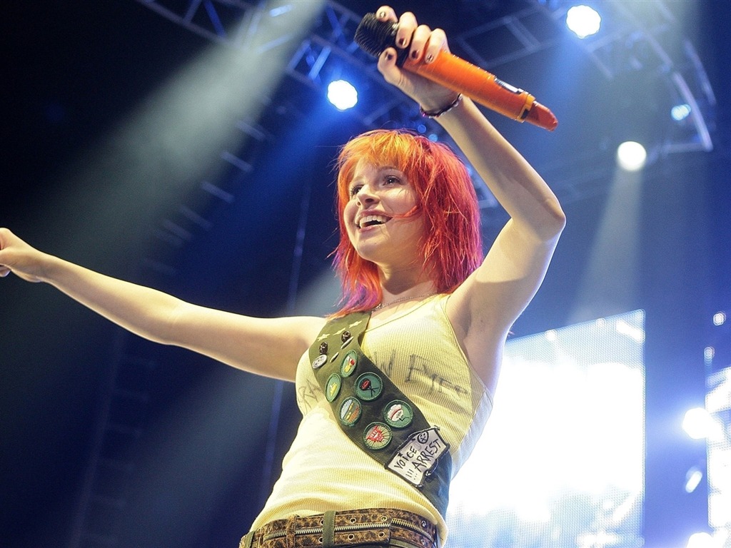 Hayley Williams beautiful wallpaper #13 - 1024x768