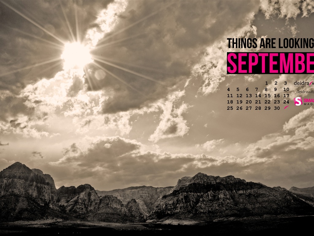 September 2011 Kalender Wallpaper (2) #14 - 1024x768