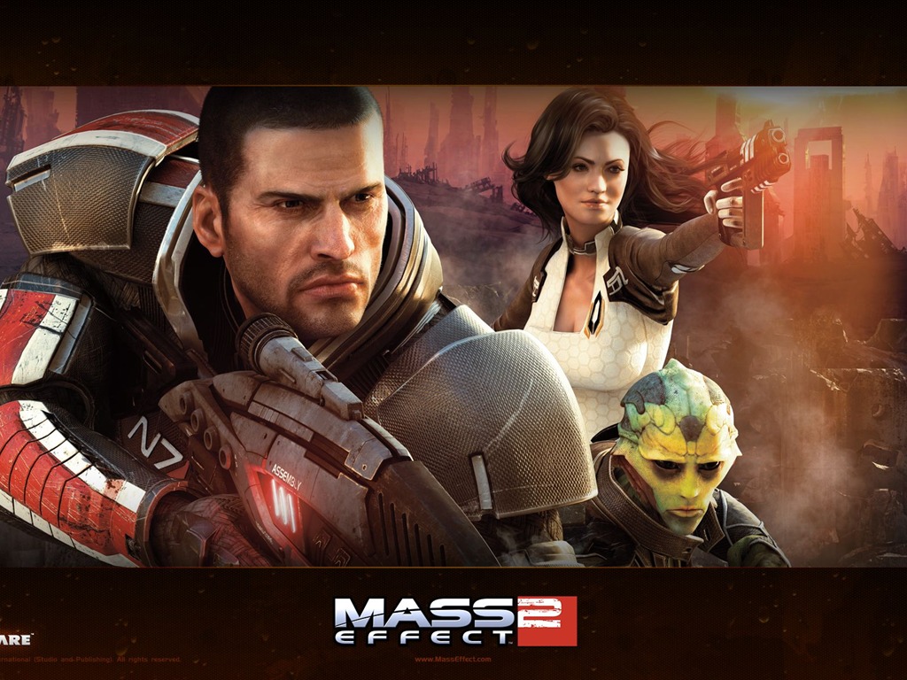 Mass Effect 2 质量效应2 高清壁纸4 - 1024x768