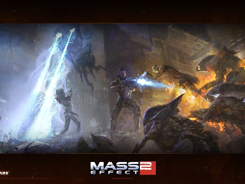Mass Effect 2 fonds d'écran HD #7 - 1024x768