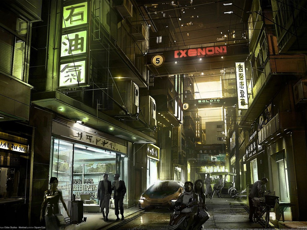Deus Ex: Human Revolution 殺出重圍3：人類革命 高清壁紙 #7 - 1024x768